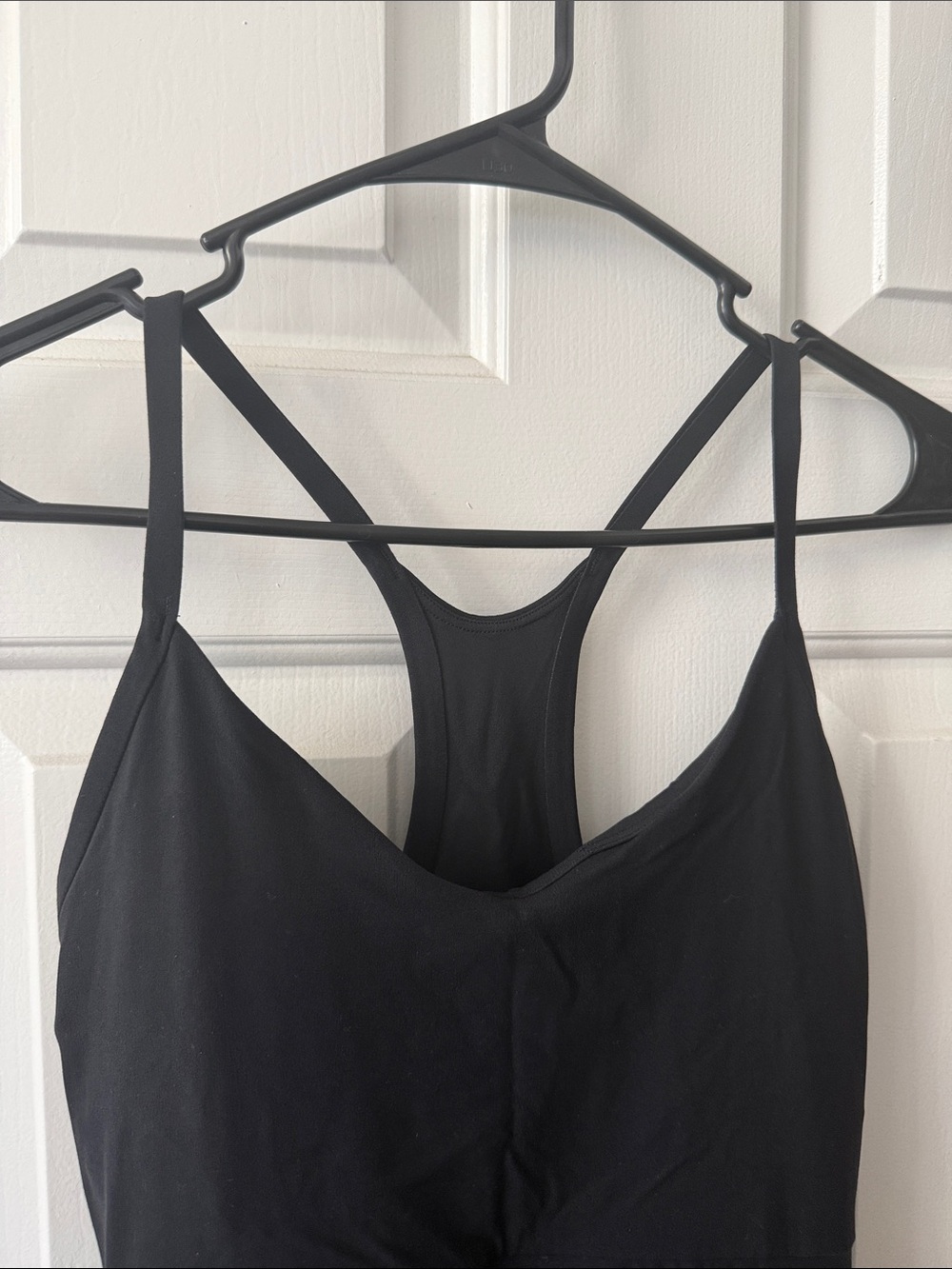 Athleta Transcend 7/8 Strappy Bodysuit in Black M - Picture 4 of 10
